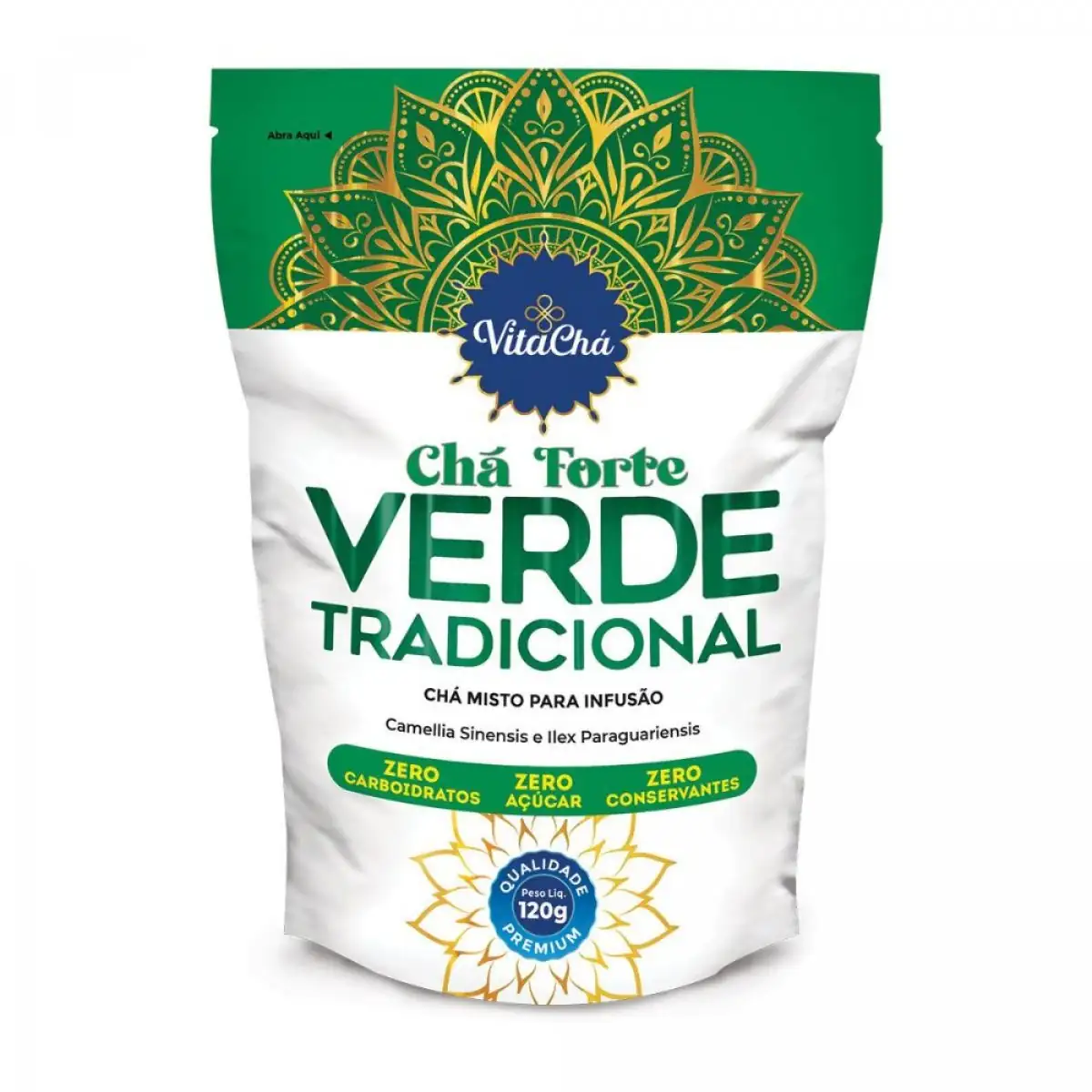 Xícara de chá verde natural e folhas frescas de Camellia sinensis